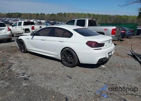 2015 BMW 650I Gran Coupe xDrive из США, поврежденный, VIN WBA6B4C50FD760754